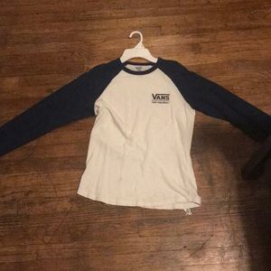 Vans tee size large